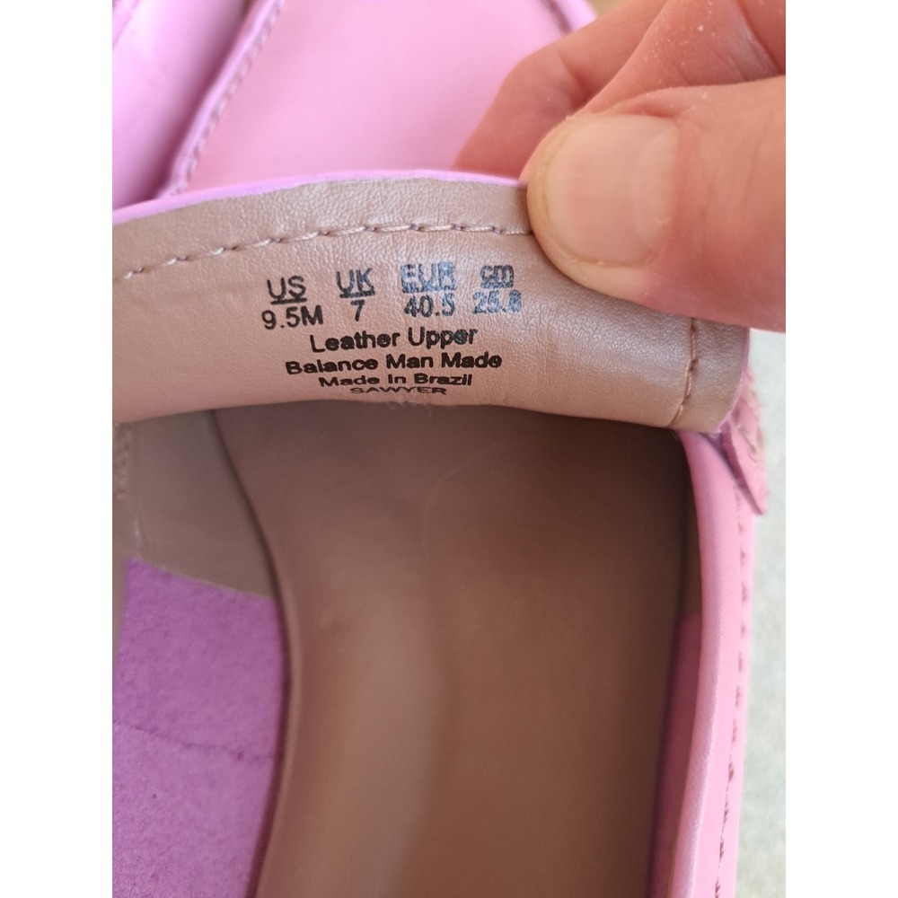 Naturalizer Women's Sawyer Loafers Rose Pink Slip-On Leather Comfort Shoes 9.5 M - Picture 14 of 16